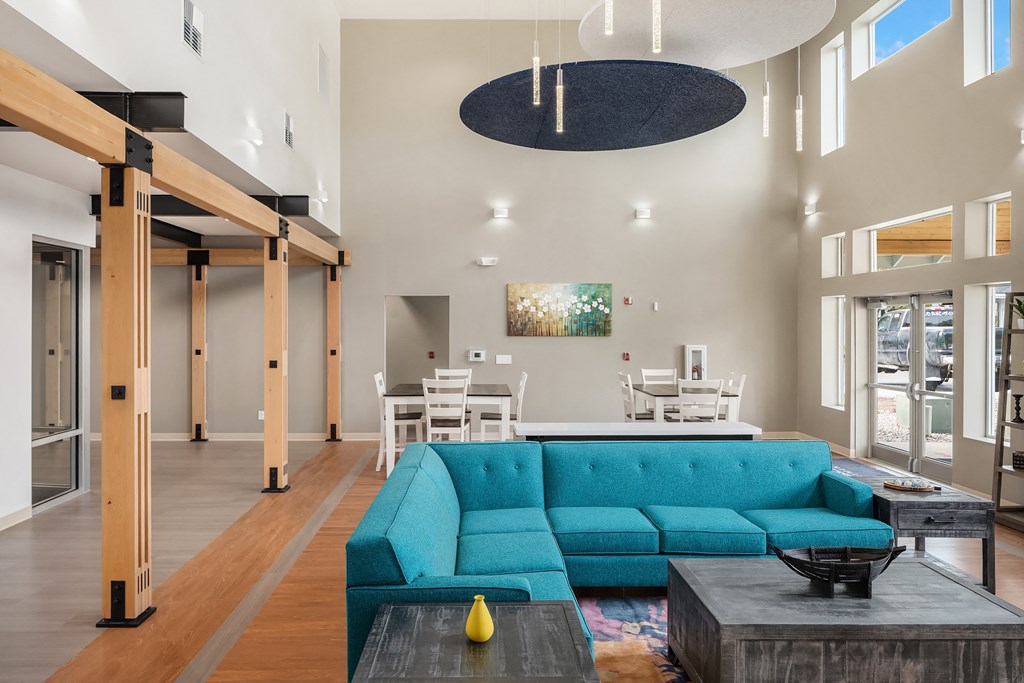 College Glen Clubhouse Sectional View