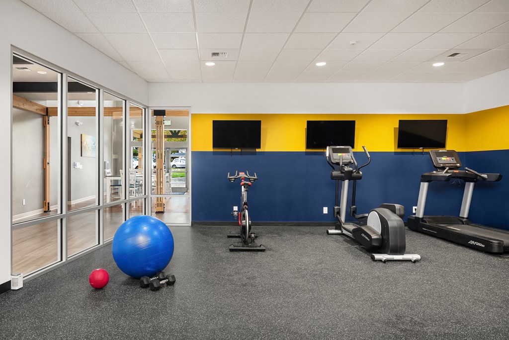 College Glen Fitness Center Cardio Equipment