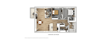 Copper Mesa 2x1 floor plan