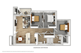 1-bedroom apartment at Copper Mesa Apartments in Reno