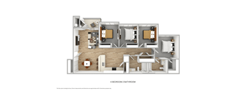 Copper Mesa 4x2 floor plan