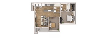 Copper Rose 2x2 Floorplan