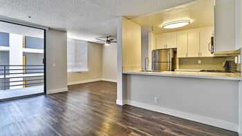 Indie Westside unfurnished living space