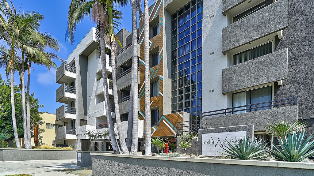 Indie Westside aerial view of building