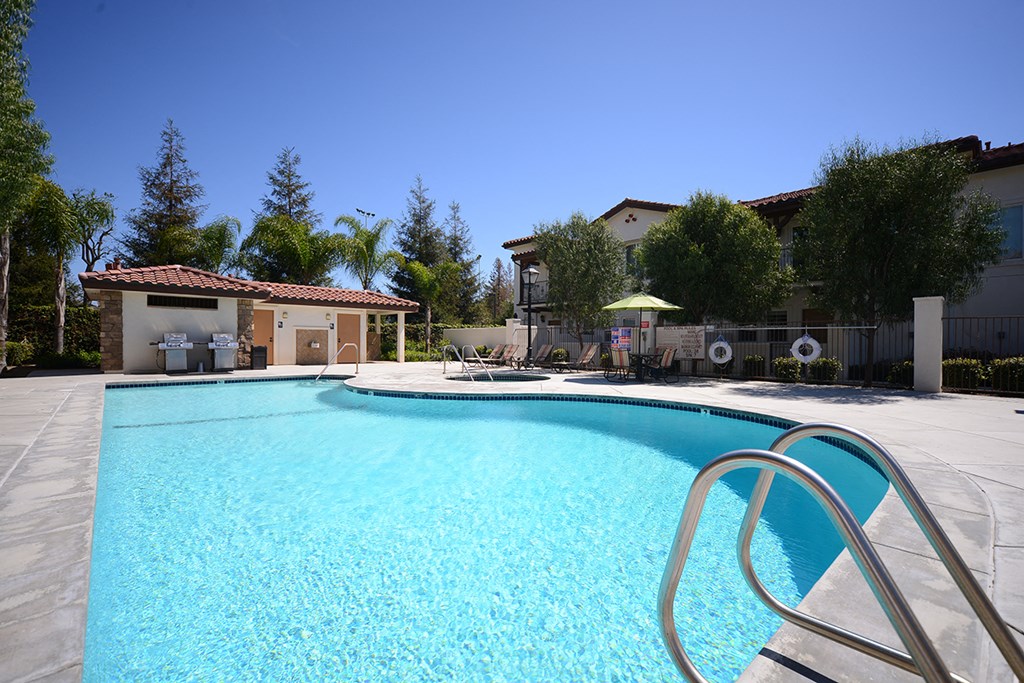 Parkside Villas pool entrance