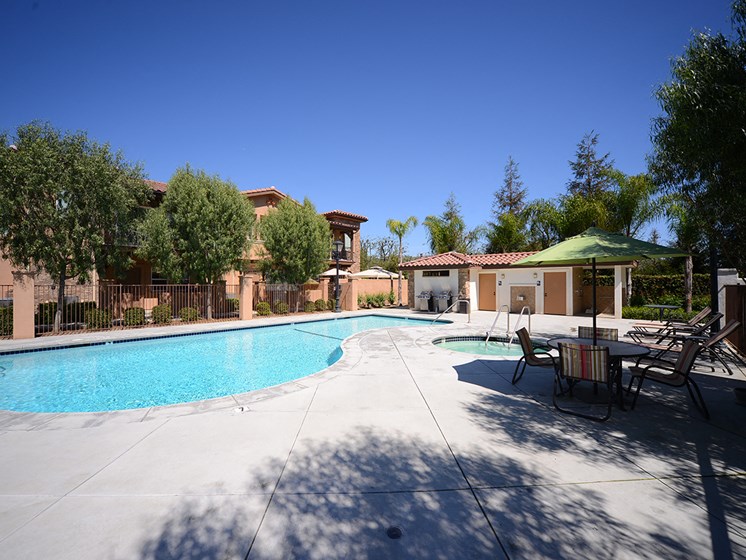 Parkside Villas pool area
