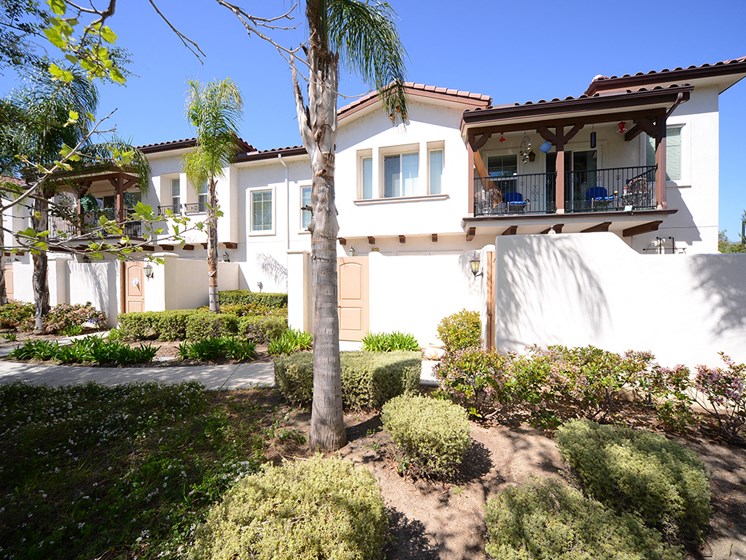 Parkside Villas exterior planter