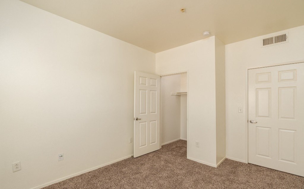 Desert Senior bedroom closet