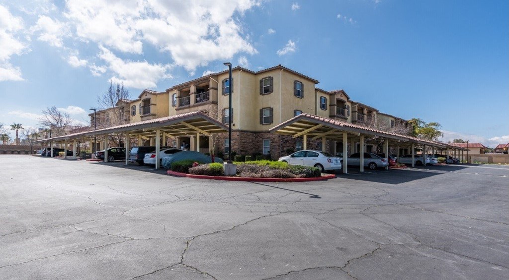 Desert Senior covered parking