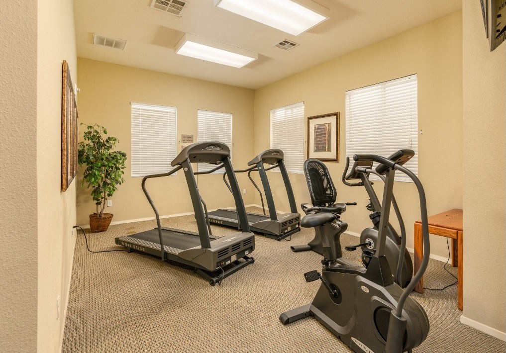 Desert Senior fitness room