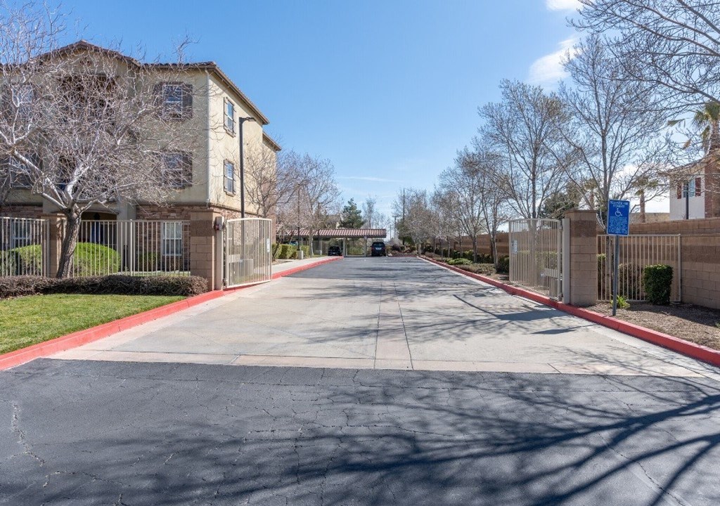 Desert Senior gated entrance