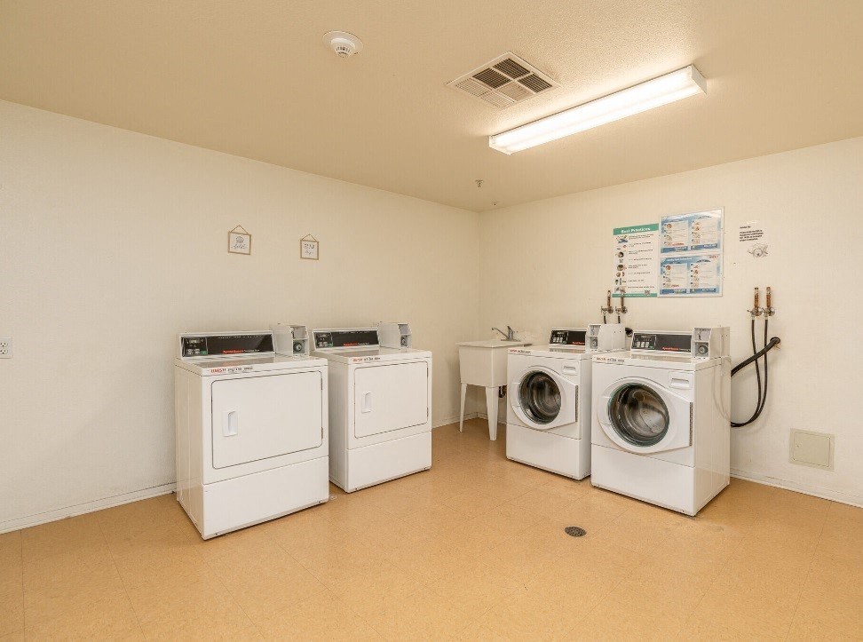 Desert Senior laundry room