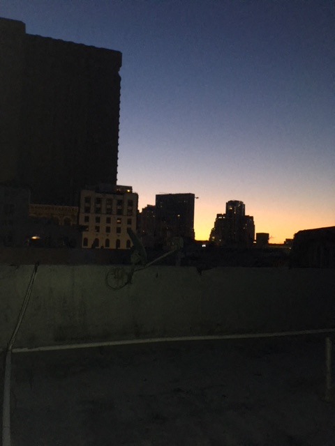 520 Taylor view of dawn from rooftop