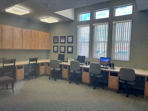 Elwood Family business center