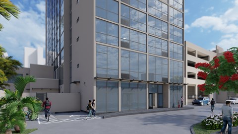 Hale Kalele Apartments Rendering of Exterior