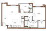 The Element West Oahu Apartments 1 Bedroom 1 Bathroom floor plan The Element West Oahu Apartments 1 Bedroom 1 Bathroom floor plan