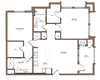 The Element West Oahu Apartments 2 Bedroom 2 Bathroom Floor plan The Element West Oahu Apartments 2 Bedroom 2 Bathroom Floor plan