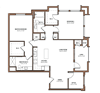 The Element West Oahu Apartments 3 Bedroom 2 Bathroom Floor plan The Element West Oahu Apartments 3 Bedroom 2 Bathroom Floor plan