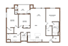 The Element West Oahu Apartments 3 Bedroom 2 Bathroom Floor plan The Element West Oahu Apartments 3 Bedroom 2 Bathroom Floor plan
