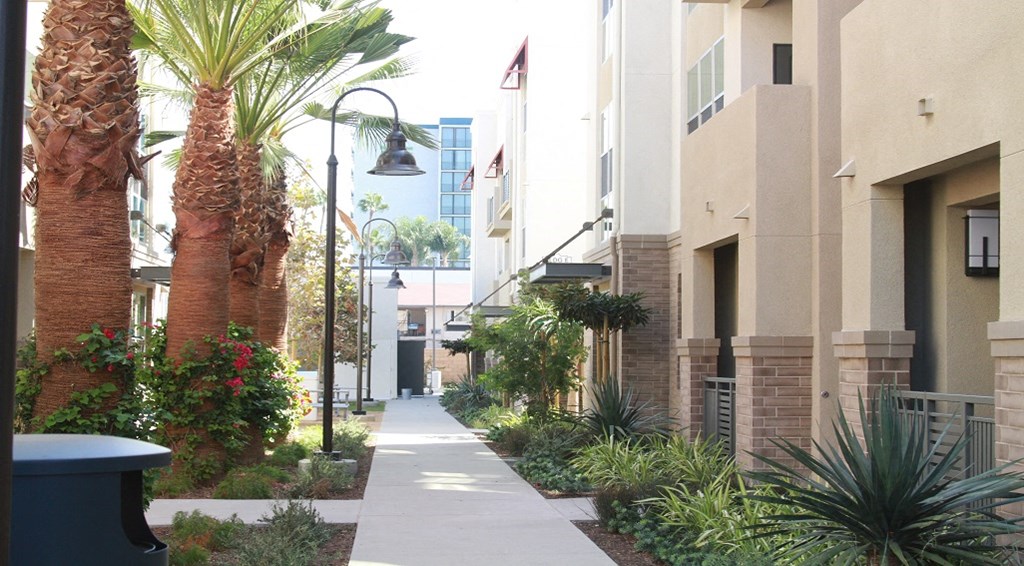 First Street - Walk path