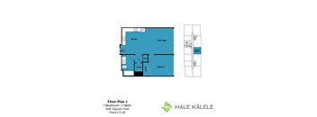 Hale Kalele Apartments Floorplan J