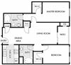 Mayfair Residences 2Bed 2Bath Floorplan G Mayfair Residences 2Bed 2Bath Floorplan G