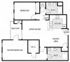 Mayfair Residences 2Bed 2Bath Floorplan F Mayfair Residences 2Bed 2Bath Floorplan F
