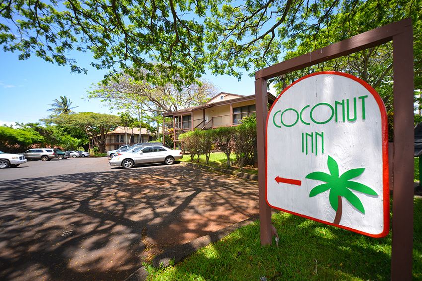 Coconut Inn signage