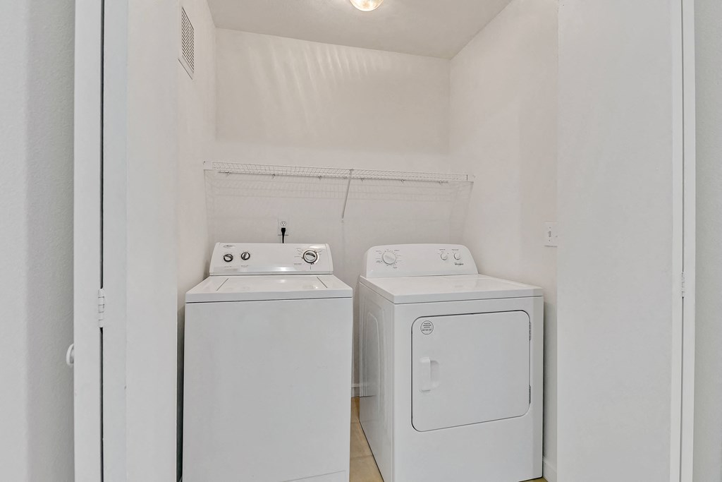 Greens of Merrill Creek in unit washer and dryer
