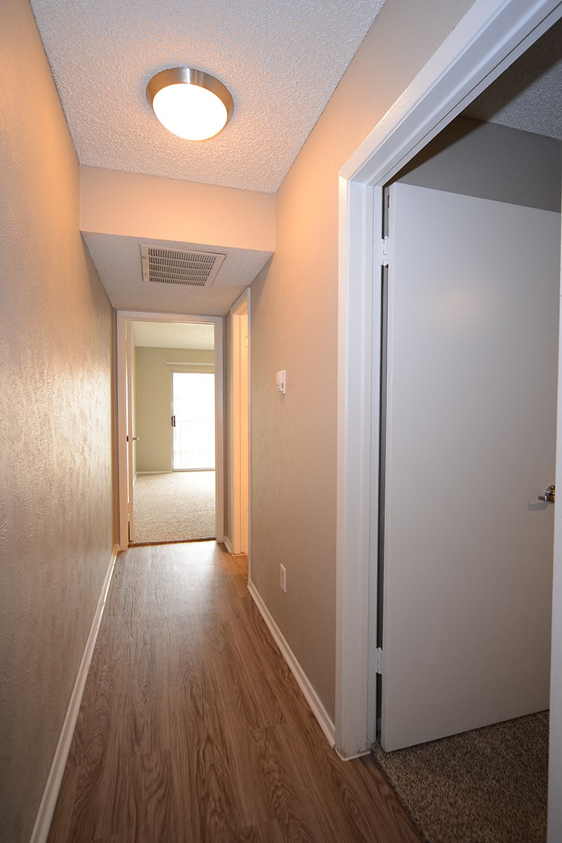 Brownstone Townhomes interior hallway