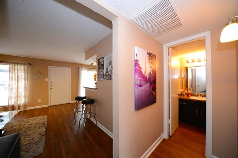 Courtyards of Roses Apartments hallway