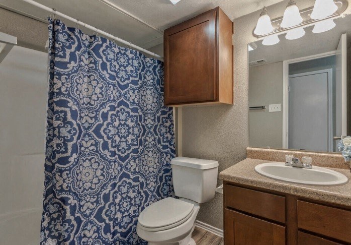 Hampton Court bathroom with vanity