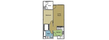 a floor plan of a small floor plan with bedrooms and a living room