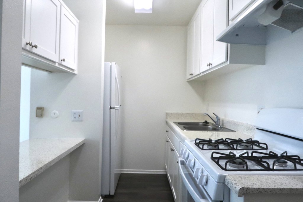 Heritage Park at Woodman studio- unit 228 kitchen