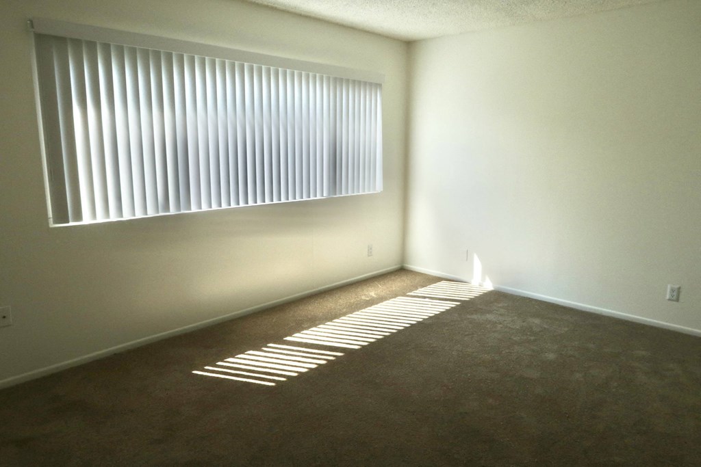 Heritage Park at Woodman studio- unit 228 living area with window
