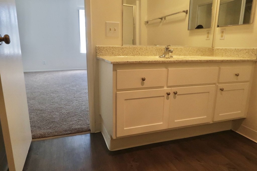 Heritage Park at Woodman two bedroom unit 271 attached bathroom