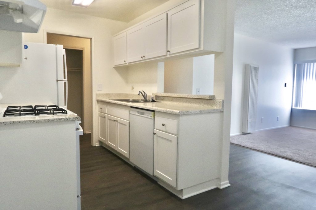 Heritage Park at Woodman two bedroom unit 271 kitchen