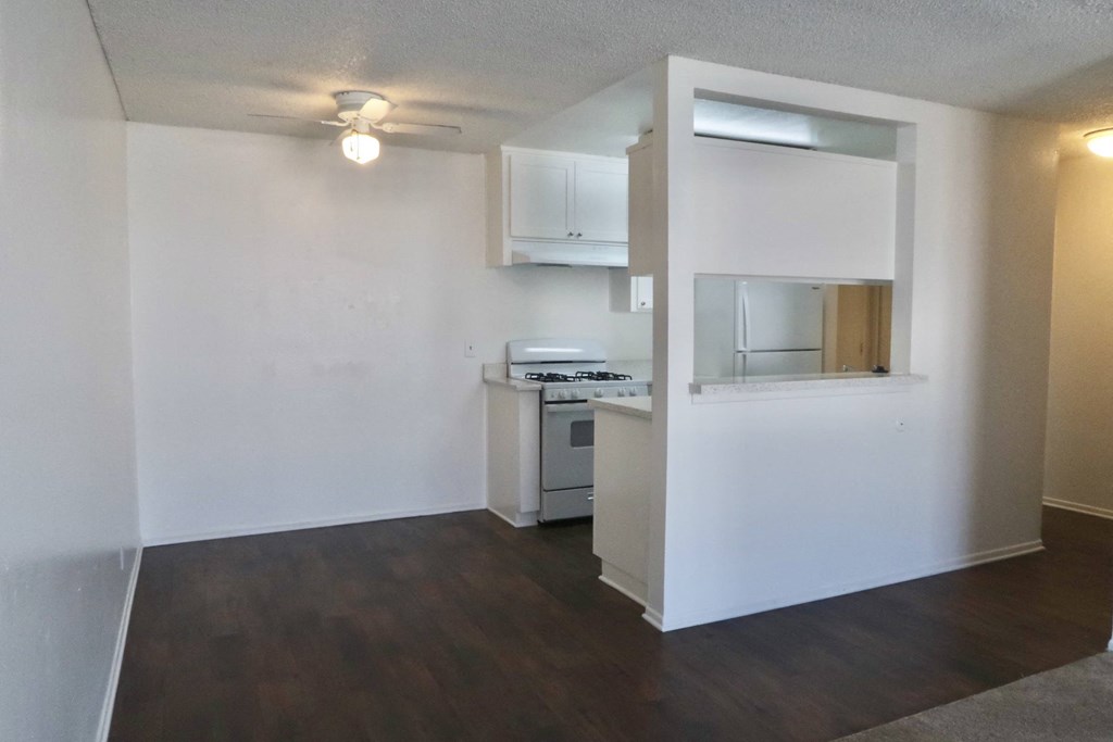 Heritage Park at Woodman- one bedroom unit 220 dining area