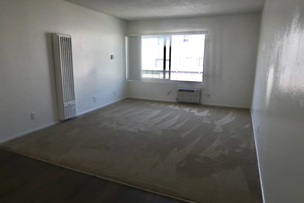 Heritage Park at Woodman- one bedroom unit 220 living room