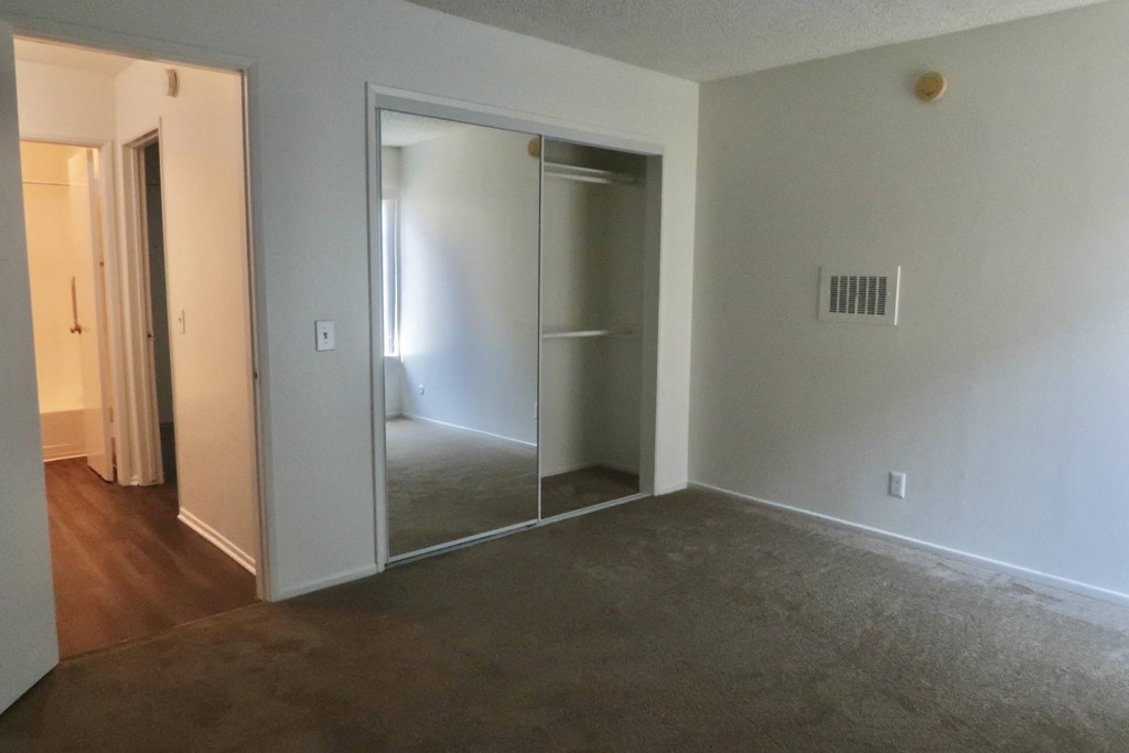 Heritage Park at Woodman- one bedroom unit 223 bedroom closet