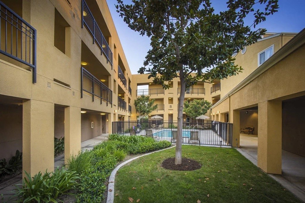 Heritage Place At Tustin walkway