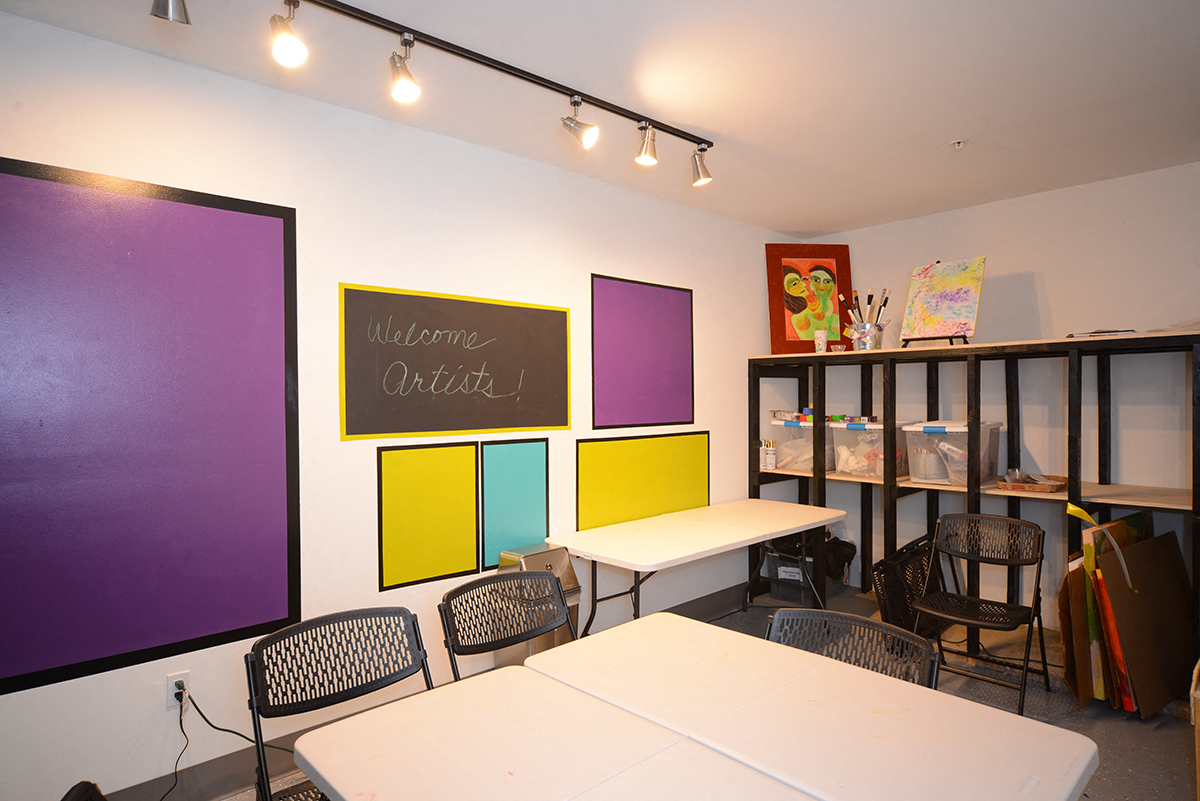 Horizons at Calabasas art studio for residents