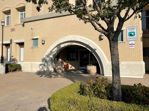 City Center Apartments Front Entrance