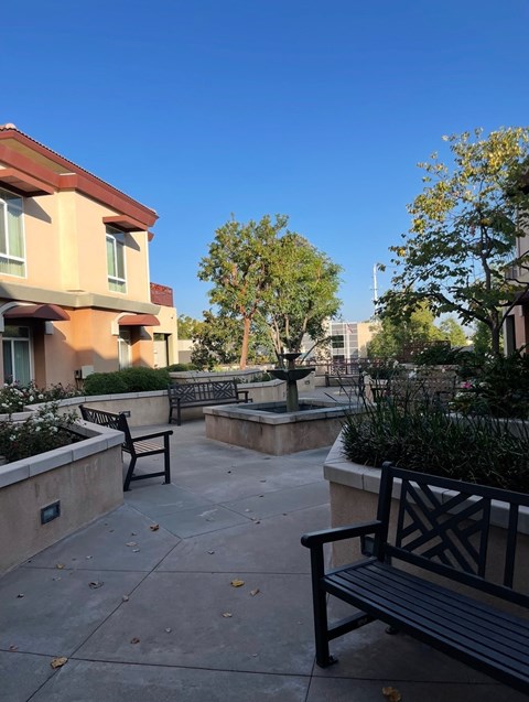 City Center Apartments Courtyard