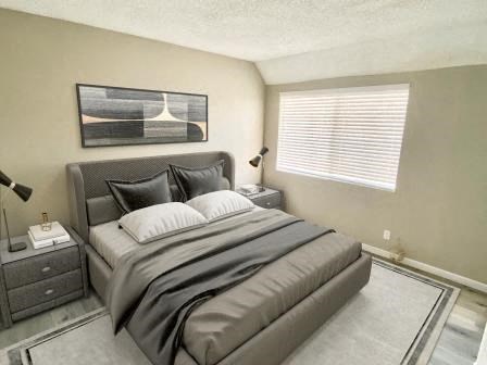 210 Garfield furnished bedroom