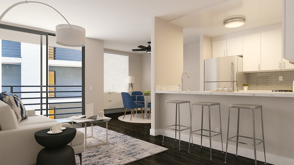 Indie Westside furnished living space