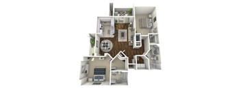 Orchard Park Apartments 2 Bedroom Floor Plan