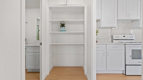 Kahakai Apartments Unit 20 pantry