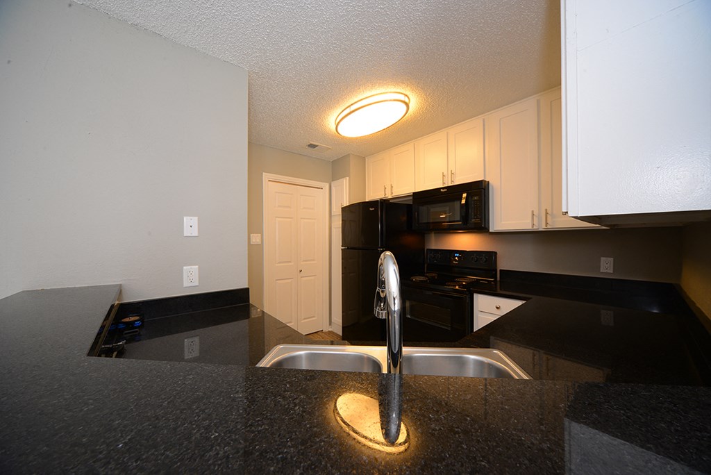 The Trellis at Lake Highlands kitchen area and counters