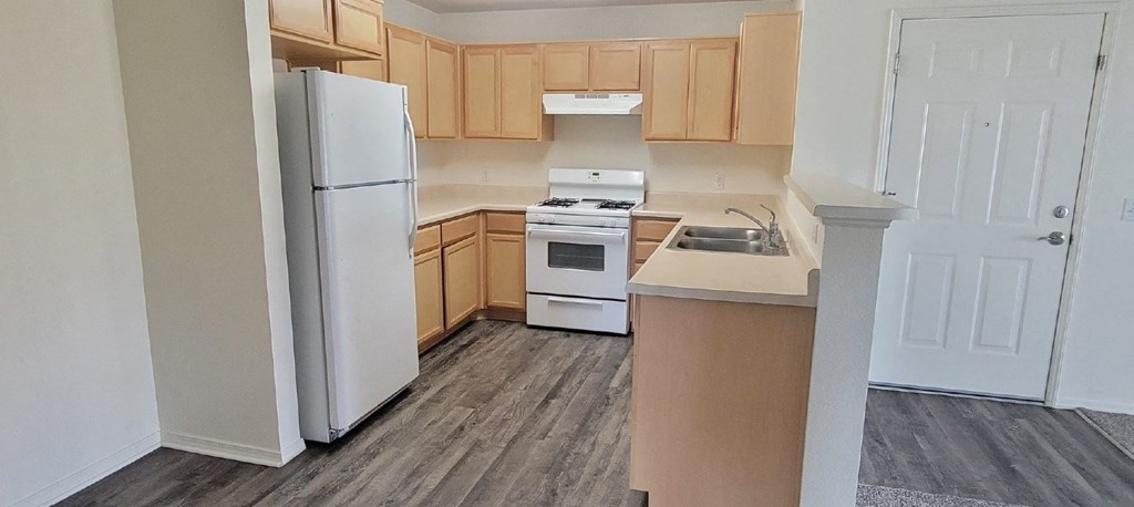 Larkspur Village Two Bedroom Kitchen